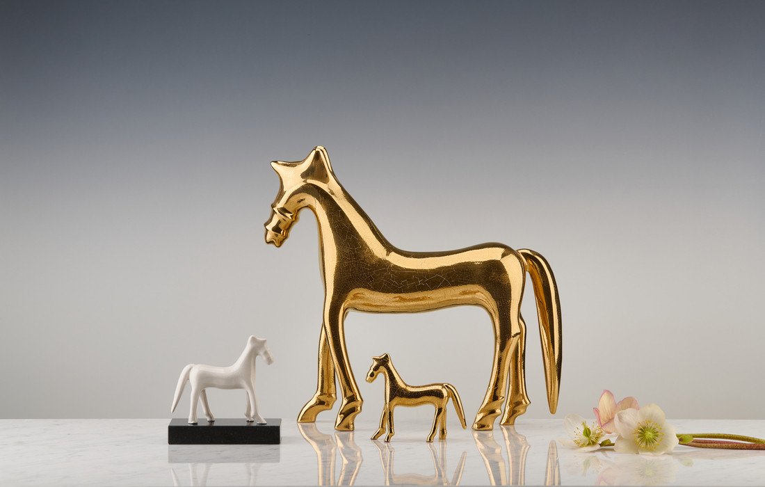 THE VENETIC HORSE – GILDED | Oskar Kogoj
